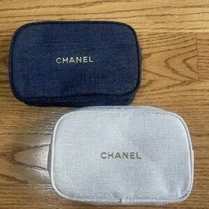 New Chanel Limited Edition Holiday Bags - Navy And White/Gold